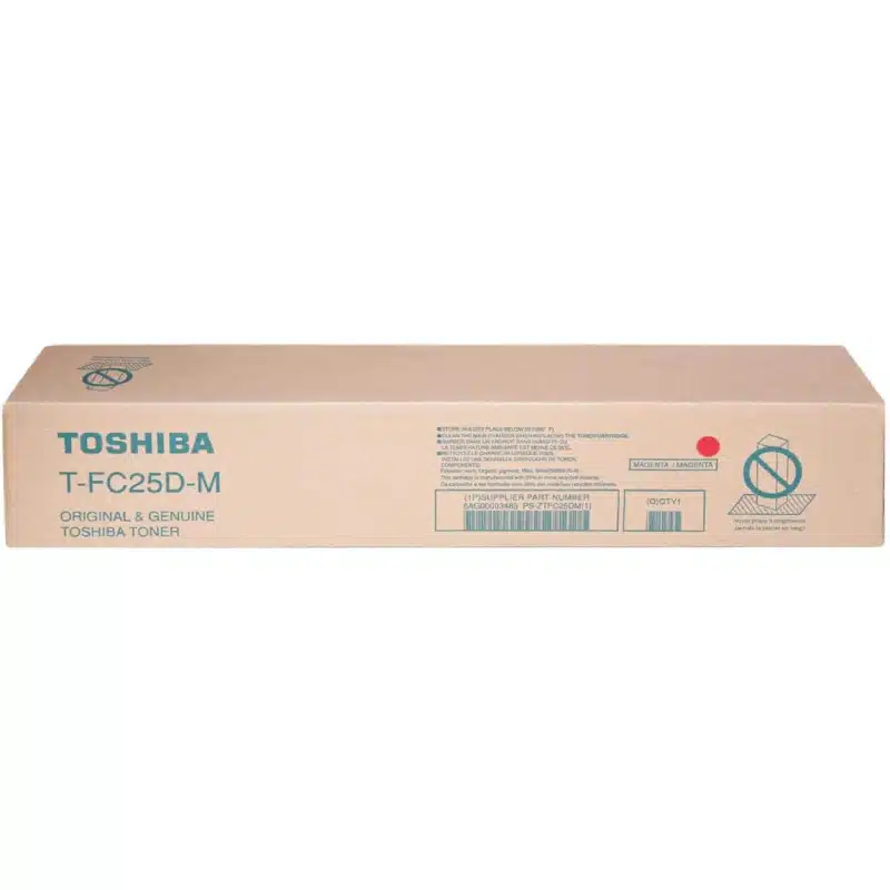 حبر ليزر توشيبا T-FC25D احمر