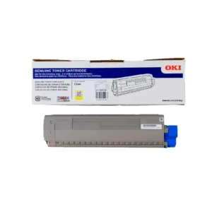 حبر اوكي C844DNW اصفر