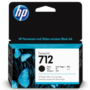 خرطوشة حبر اتش بي 712 – 3ED70A اسود 38 مل