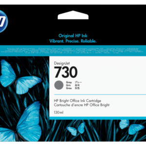 خرطوشة حبر HP 730 باللون الرمادي DesignJet سعة 130 مل