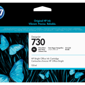 خرطوشة حبر أسود للصور HP 730 سعة 130 مل DesignJet
