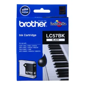 حبر براذر LC57BK اسود BROTHER LC57BK INK CARTRIDGE BLACK