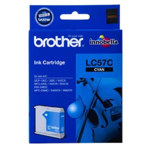 حبر براذر LC57C ازرق BROTHER LC57C INK CARTRIDGE CYAN