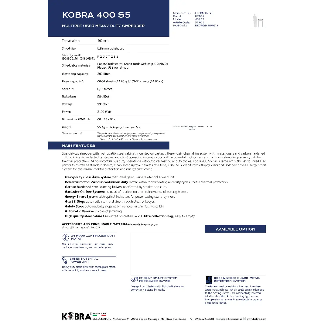 KOBRA 400 S5
