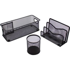 Roco Desk Set 3 Black