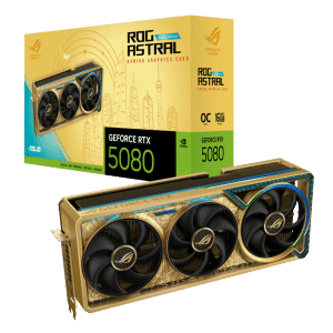 Asus VGA RTX5080 16G OC DHAHAB CORE كرت شاشة