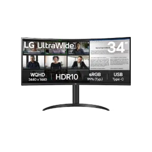 LG Monitor 34WR55QK-B