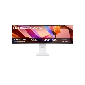 LG Gaming 49 inch curved UltraWide Dual QHD Nano IPS monitor with 144Hz