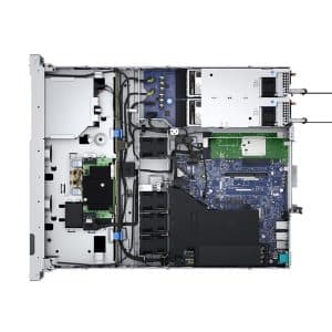 Dell PowerEdge R350 1U Rack Server — Intel Xeon E-2314, 16GB (1x16GB), 1x 2TB SATA 7.2K 3.5" Hot-Plug HDD, iDRAC9 Express 15G (New)