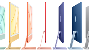 Apple iMac 24-inch (M1, 2021) — Apple M1 / 8GB Unified Memory / 512GB SSD / 24" 4.5K Retina (4480x2520) — مجدد Refurbished