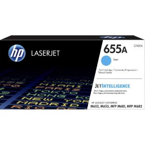 HP 655A Cyan Original LaserJet Toner Cartridge — CF451A