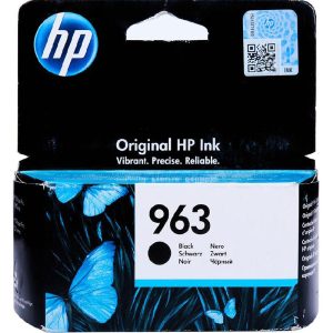 HP 963 BLACK ORIGINAL INK CARTRIDGE — 3JA26AE