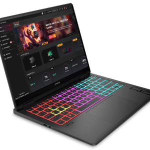 HP OMEN Transcend 14 — Intel Core Ultra 7 155H / 16GB DDR5 / 512GB SSD (M.2 NVMe) / 14" 2.8K OLED 120Hz (2880x1800) — مجدد Refurbished