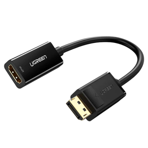 UGREEN محول DisplayPort ذكر إلى HDMI أنثى — جديد New