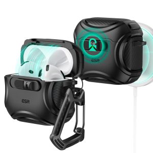 حافظة ESR MagSafe لسماعة AirPods 4 أبيض — جديد New
