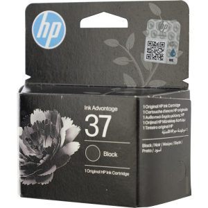HP 37 Original Black Ultra Ink Advantage Cartridge — 7FP45AE