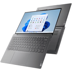 Lenovo Yoga Slim 6 — Intel Core i7-13700H / 16GB LPDDR5 / 512GB SSD (M.2 NVMe) / 14" 2.2K OLED (2240x1400) — مجدد Refurbished