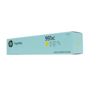 HP 991XC High Yield YELLOW Original PageWide 22000 Pages Black Ink Cartridge, M0K29XC (نسخة) (نسخة)